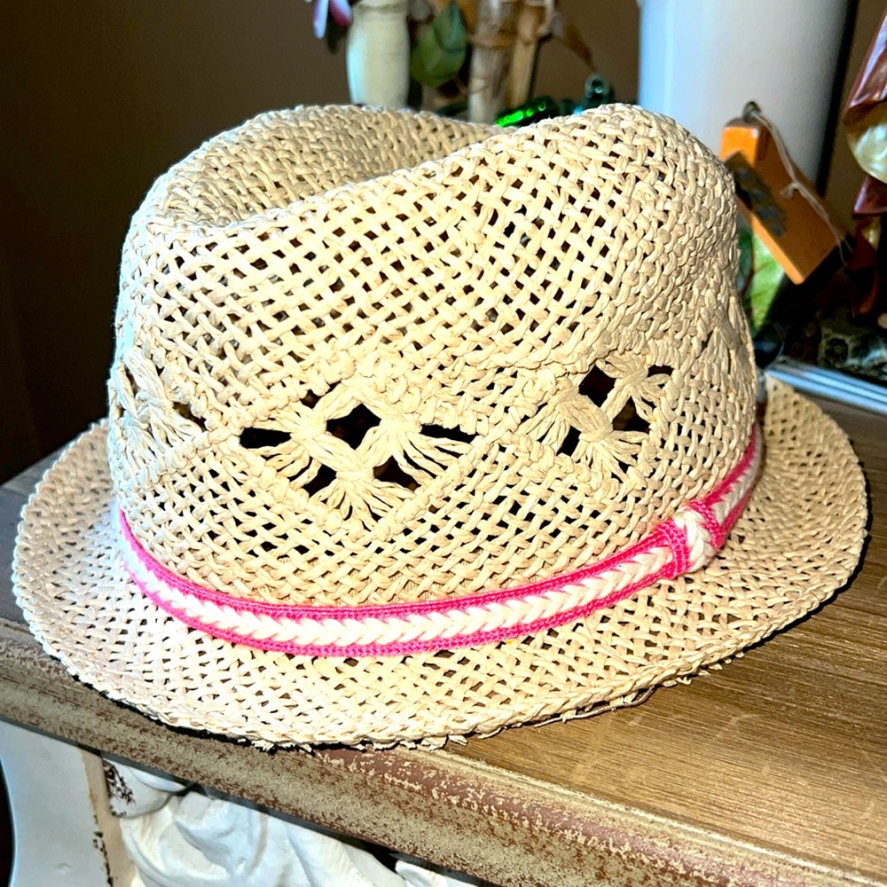 Kids Straw Beach Hat